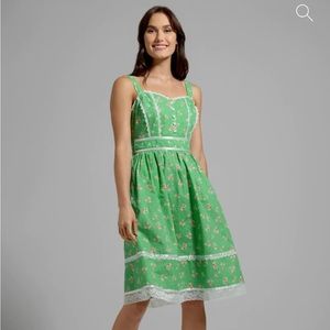 GUNNE SAX for ModCloth Pastoral Pastimes Fit And Flare Dress - Size L